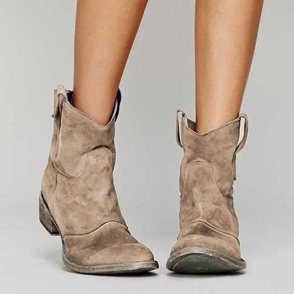 avelynia – Ankle Boots with a Western Twist