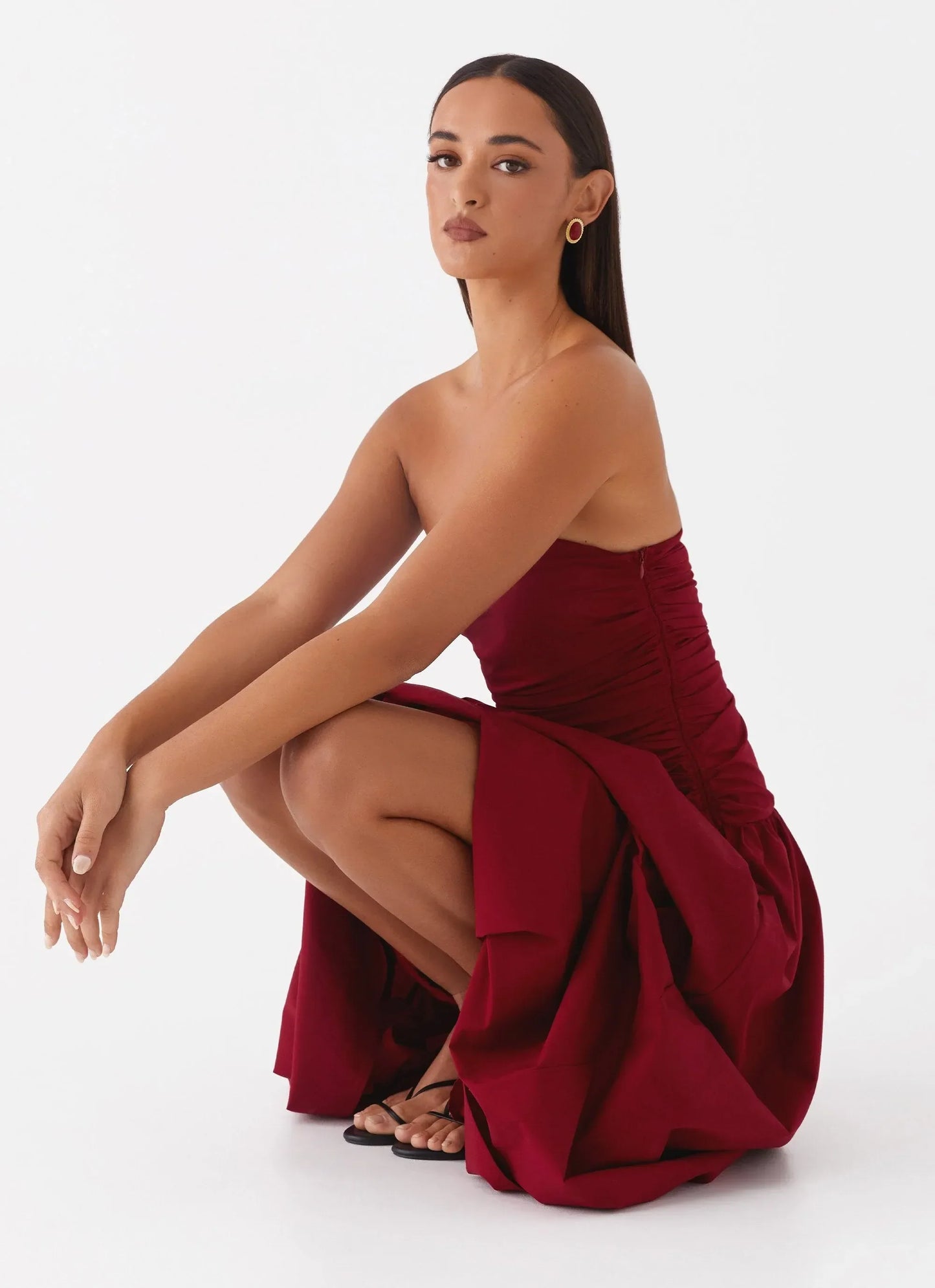 Carmen | Strapless Maxi Dress
