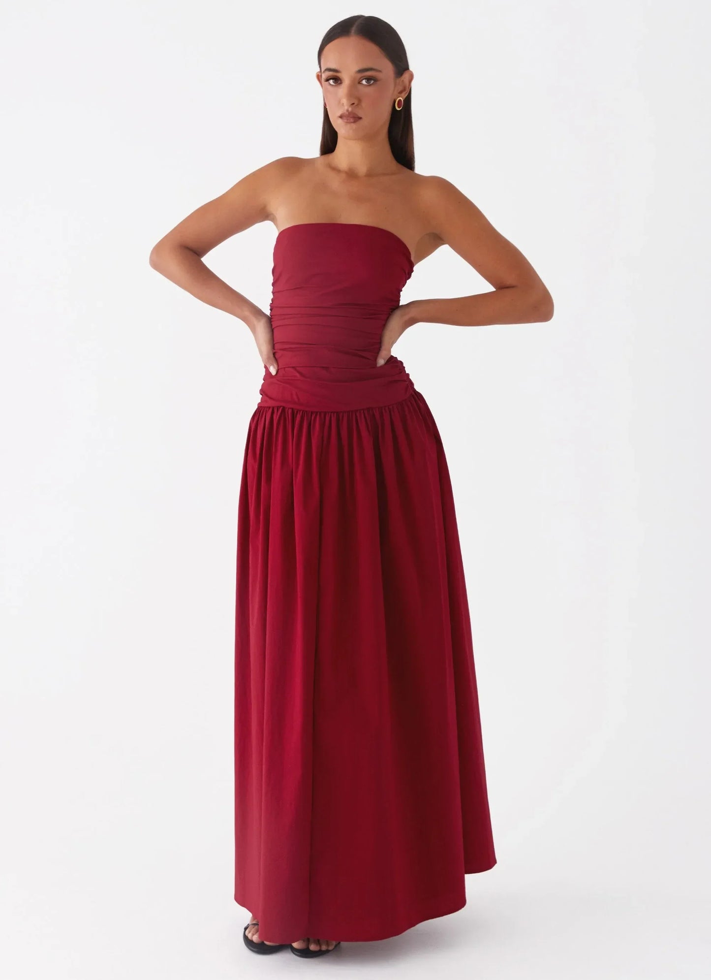 Carmen | Strapless Maxi Dress