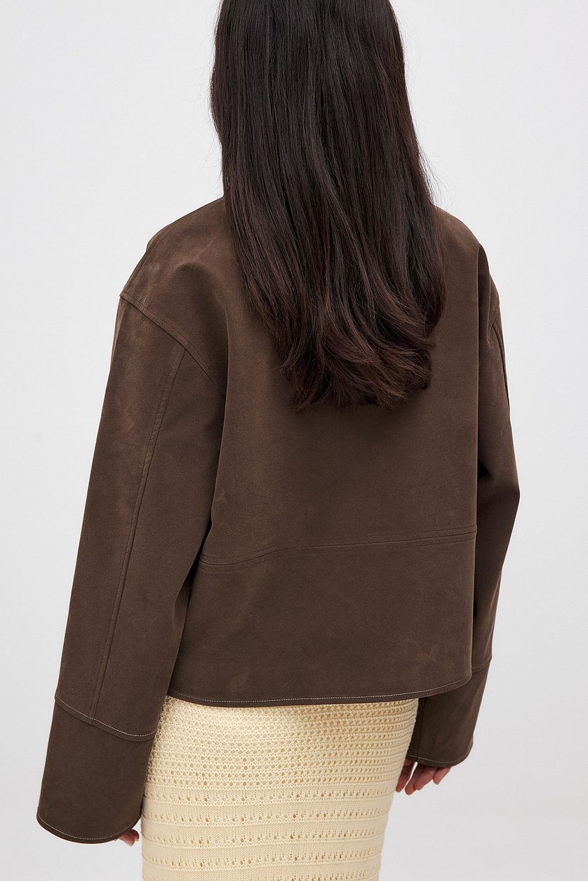 Ava Faux Suede Jacket