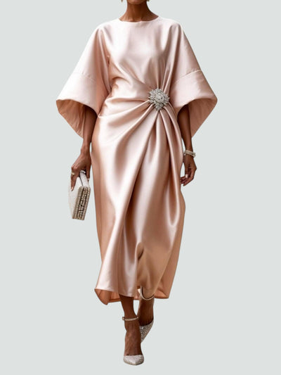 Luneth | Elegant Satin Dress