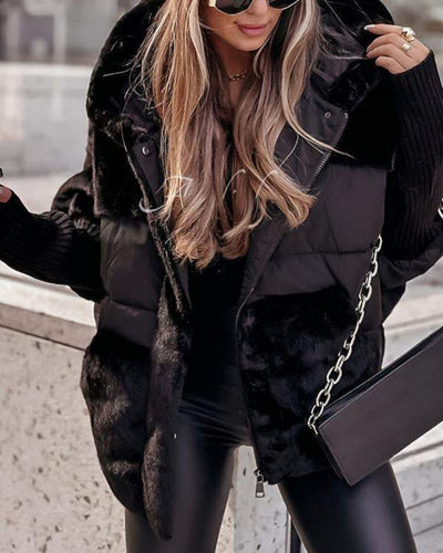 Evie | Cosy Hooded Coat