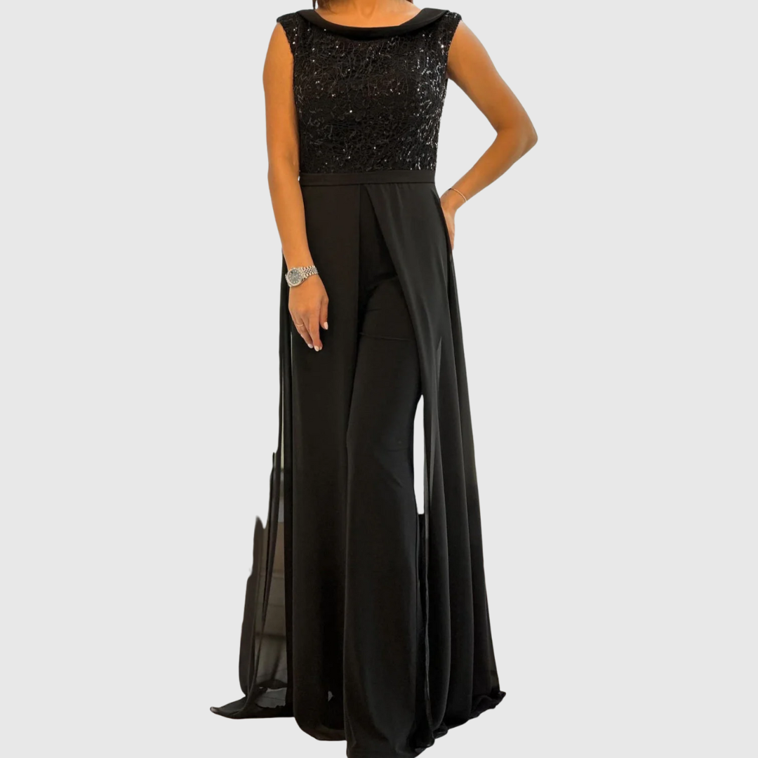 Zora | Sleeveless Jumpsuit Dress