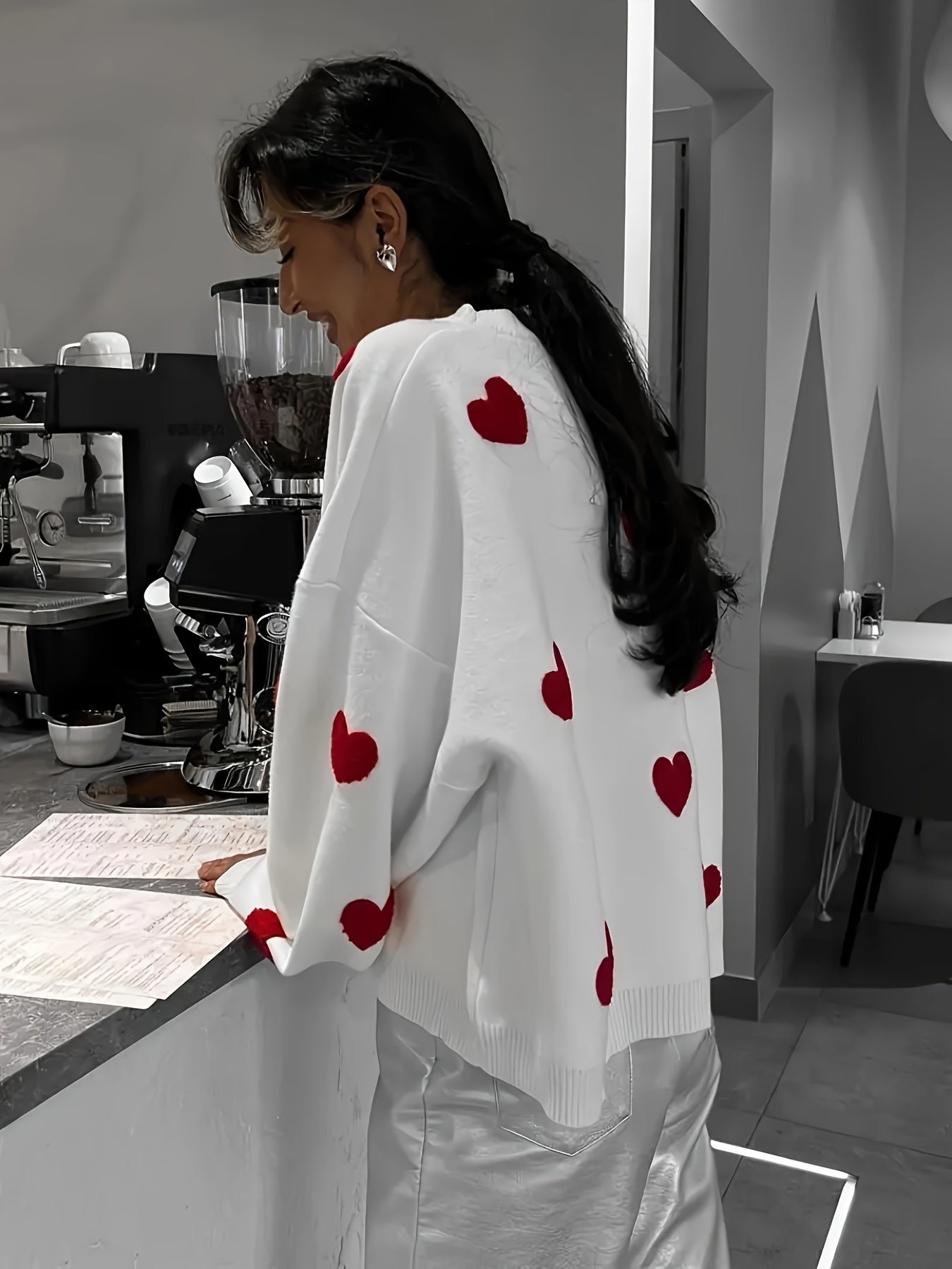 Zara | Heart Pullover