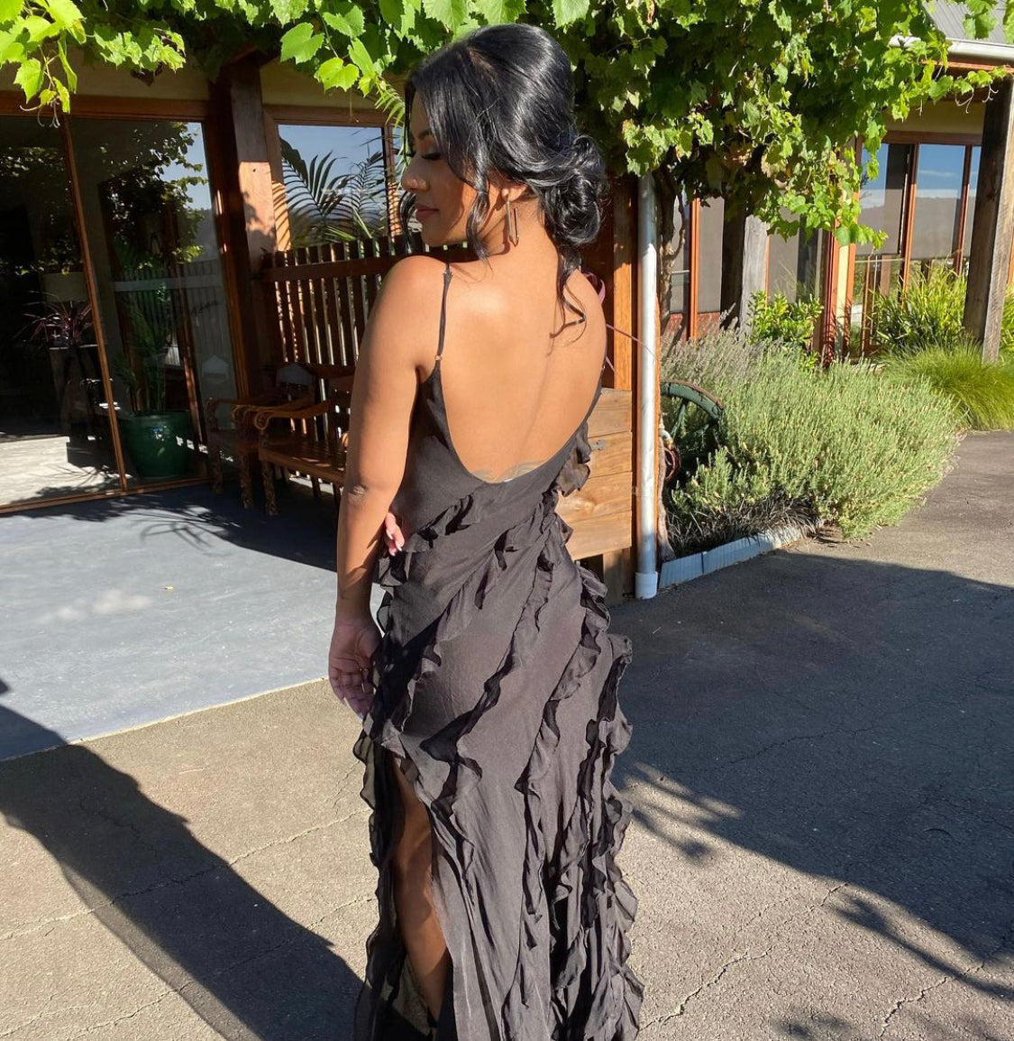 Abby | Ruffled Dress