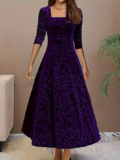 Nina | Elegant Velvet Dress