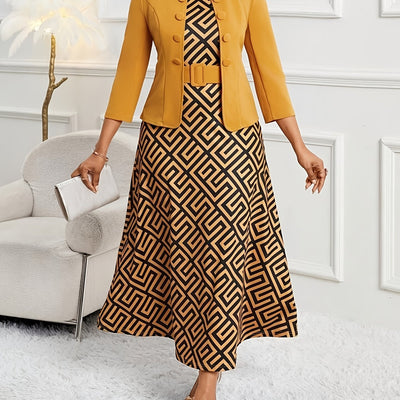 Amelie | Belted Two-Piece Set