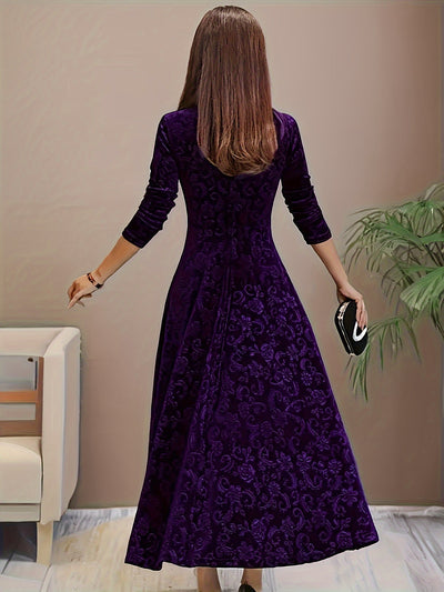 Nina | Elegant Velvet Dress