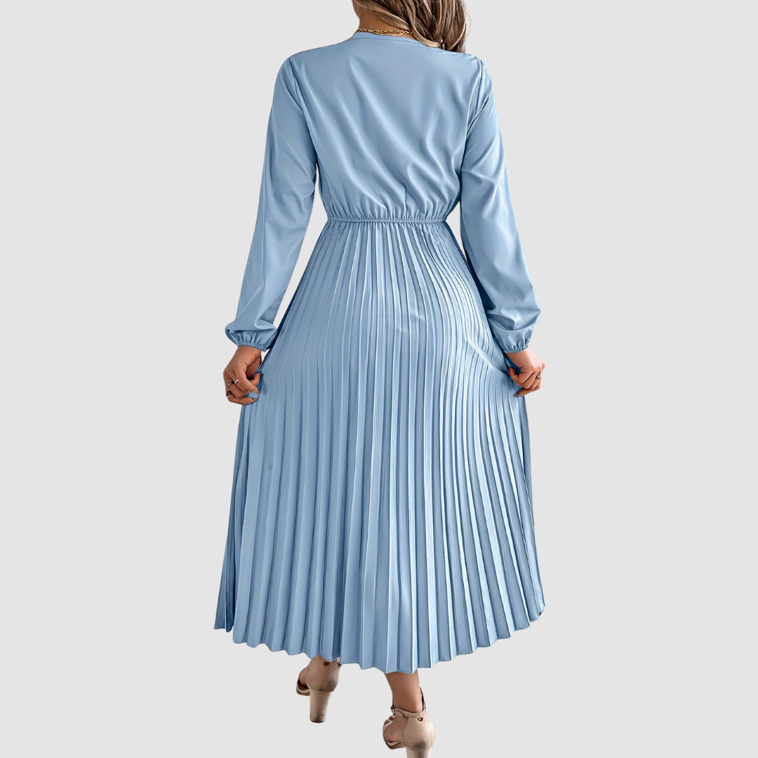 Rosalind | Lace V-Neck A-Line Dress