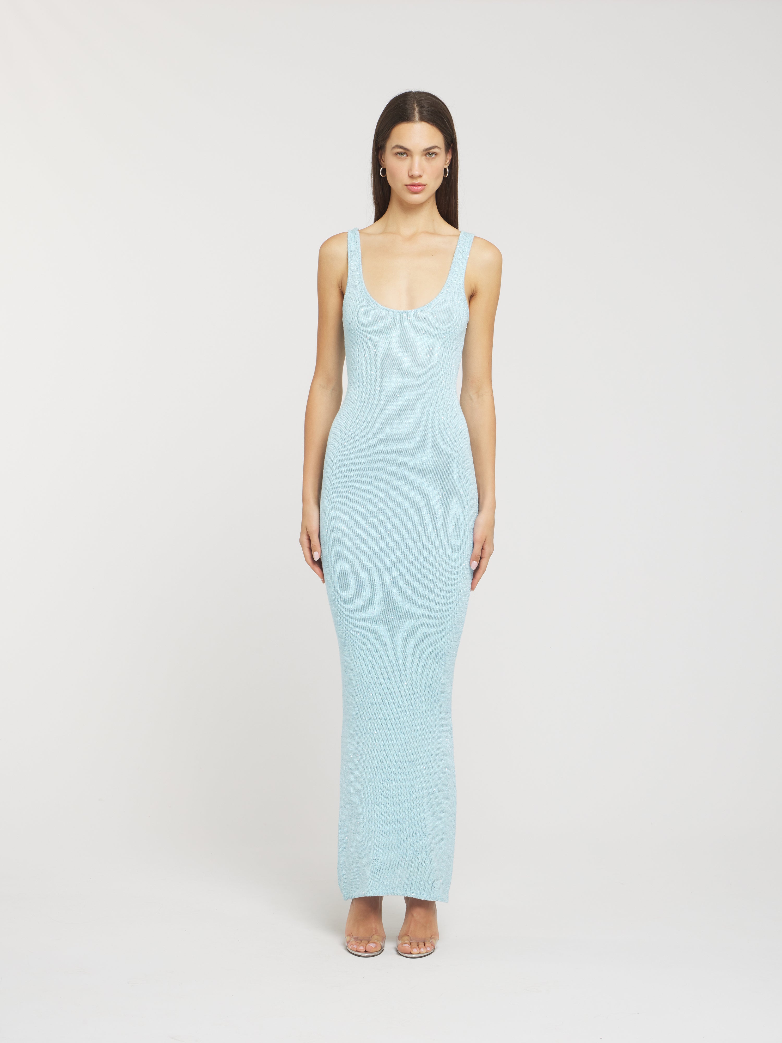 Ana | Blue Sequin Dress