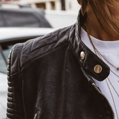Lira™ | Elegant Leather Jacket
