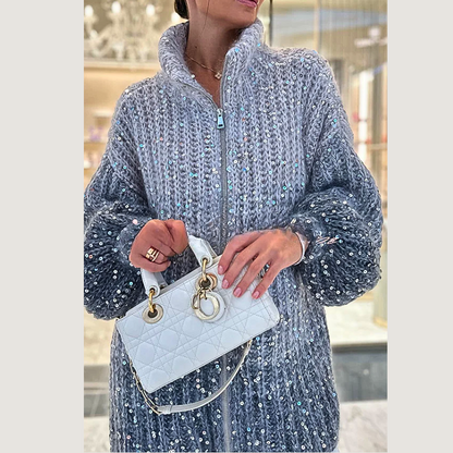 Iris | Glitter Cardigan