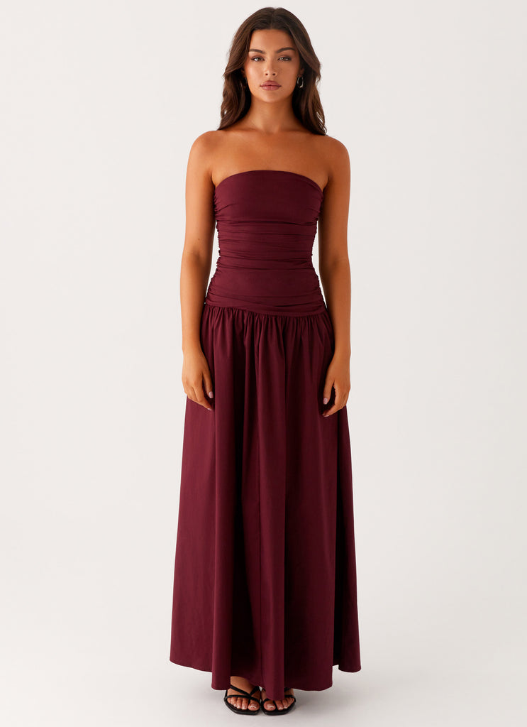 Carmen | Strapless Maxi Dress