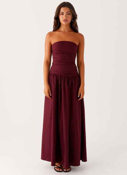 Carmen | Strapless Maxi Dress