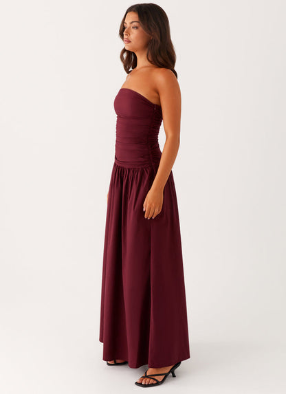 Carmen | Strapless Maxi Dress