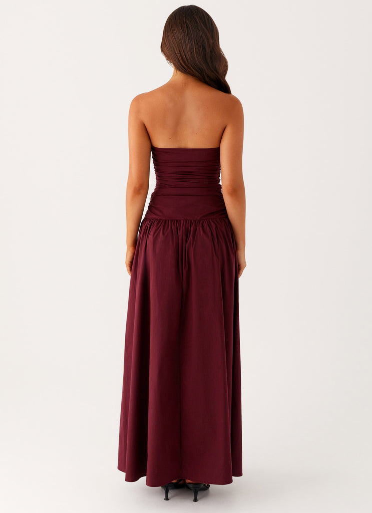Carmen | Strapless Maxi Dress