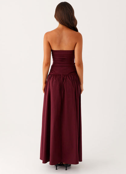 Carmen | Strapless Maxi Dress