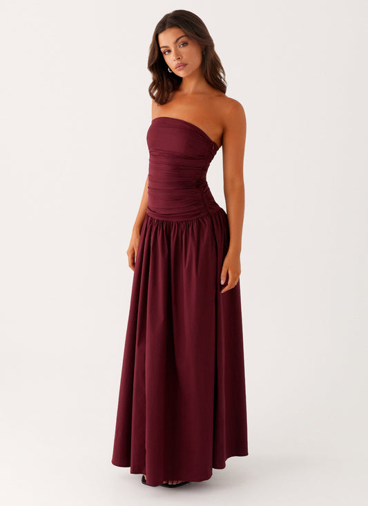 Carmen | Strapless Maxi Dress