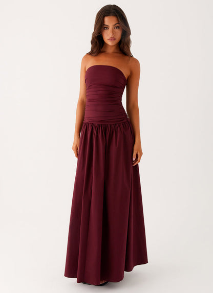 Carmen | Strapless Maxi Dress