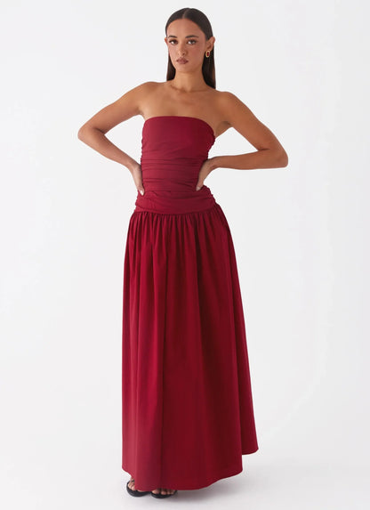 Carmen | Strapless Maxi Dress