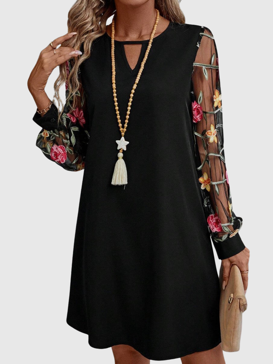 Lily | Floral V-Neck Dress