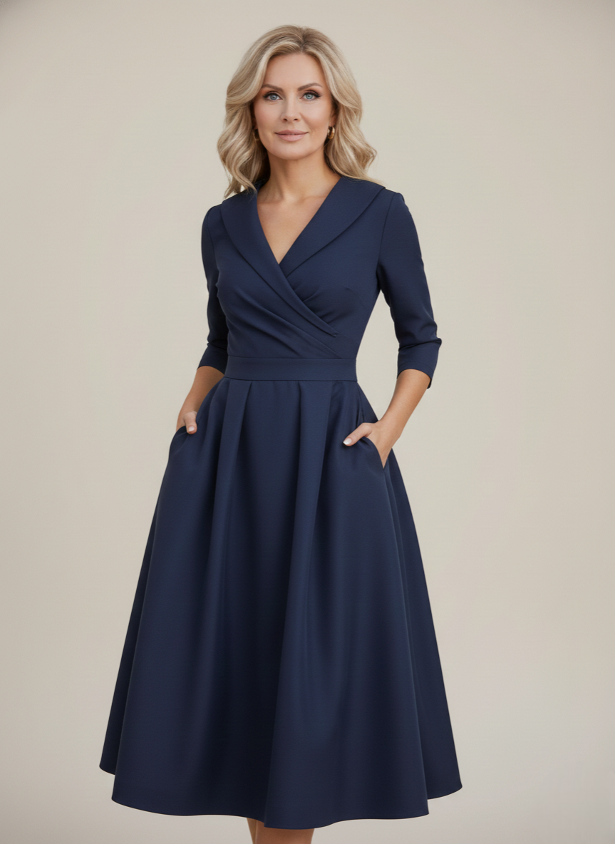 Clara | Elegant Satin Dress