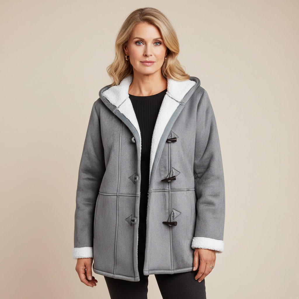 Amara | Fleece-Lined Toggle Coat