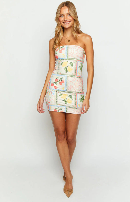 Avelynia Strapless Mini Dress