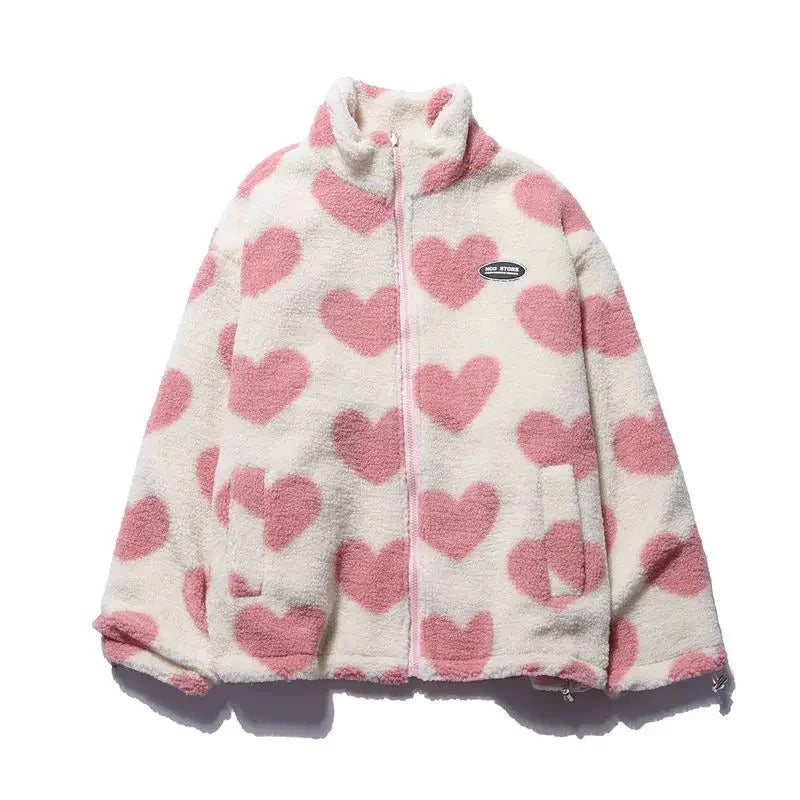 Elsie | Reversible Heart Jacket
