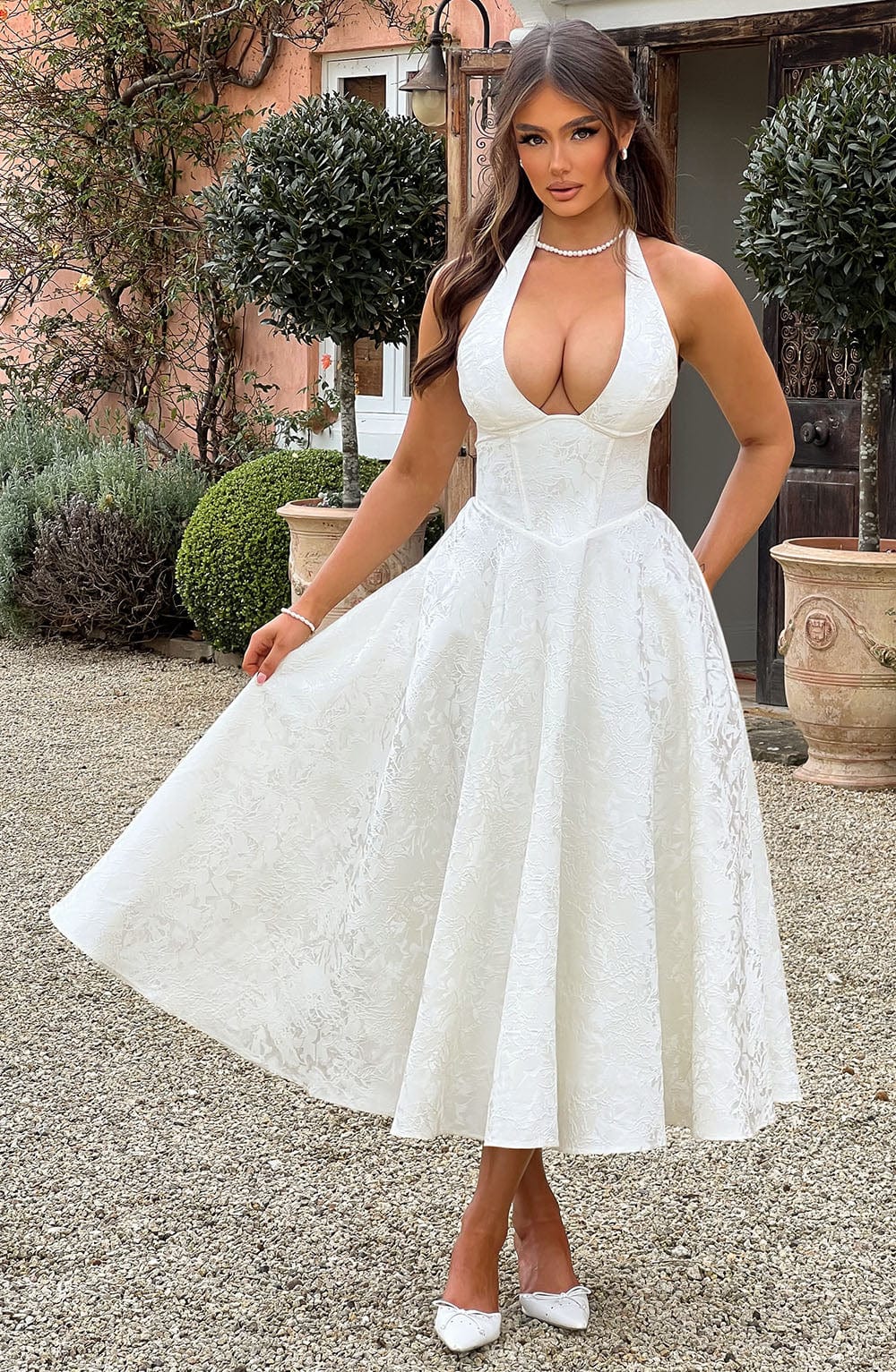 Catalina | Romantic Midi Dress
