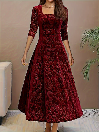 Nina | Elegant Velvet Dress