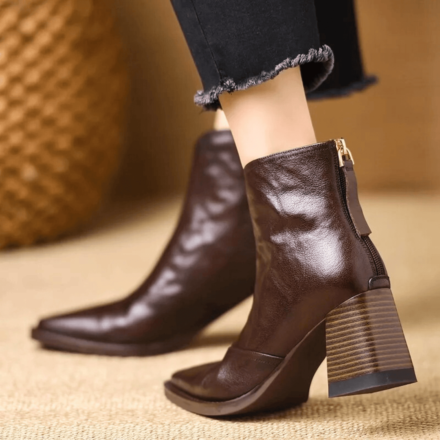 Olivia | Classic Heel Boots